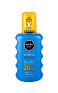 Nivea Sun sprej na opaľovanie SPF20 Protect Bronze 200 ml