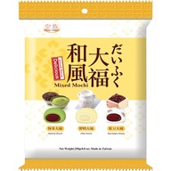 Mochi, ryžové sušienky, mix príchutí 250g - Taiwan