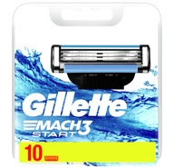 Vložky čepele 10 kusov GILLETTE START Mach3 STOCK