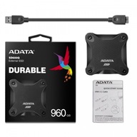 Externý SSD SD600Q 960GB USB3.1 Black ADATA