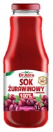 DR JUICE Brusnicová šťava 100% 1L