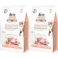 Brit Care Cat Grain-Free Sensitive 2x0,4kg