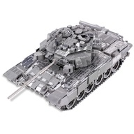 Piececool kovové puzzle 3D model DIY T-90A Tank