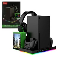 Chladiaca stanica IPEGA XBX023S RGB pre Xbox Series X s nabíjaním podložky