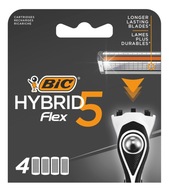 Bic System cartridge pre holiaci strojček Hybrid Flex 5, 4 ks