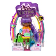 BÁBIKA BARBIE EXTRA MINIS VO FAREBNEJ MIKINE HJK66