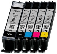 ORIGINÁLNE ATRAMENTY CANON PGI-570 CLI-571-CMYK TS5050