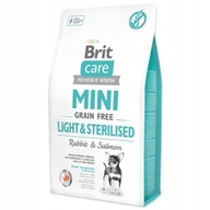 Brit Care Mini Light & Sterilized Mini Grain Free 2 kg