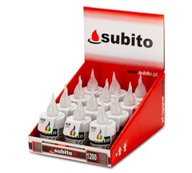 Subito S1 RGB DAIRY LED sviečka, sada x 12