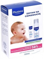 Súprava čiapky do kolísky Mustela a penový šampón