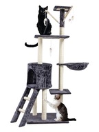 Drapak for Cat Tower Booth Tree Lair Toy Mouse Pet Hobby