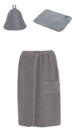 SAUNA UNIVERZÁLNY SET OCEL KILT CAP KOBEREC