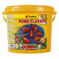 Tropical Pond Flakes Krmivo pre okrasné ryby, KOI kapry a karasy 5L