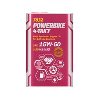 Polosyntetický olej Mannol POWERBIKE 4T 1l 15W50