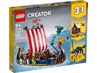 LEGO 31132 Vikingská loď a had Midgard