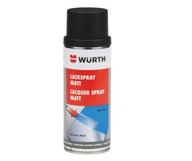 WURTH Lak v spreji, matný ČIERNA 400ML