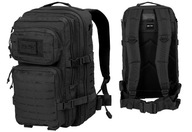 Mil-Tec Large Assault Pack Laser Cut taktický vojenský batoh, 36 l, čierny