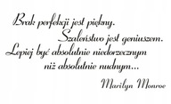 Citát nálepky na stenu - Marilyn Monroe 68