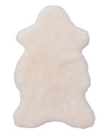 Jahňacia koža biela krátka 80-100 cm