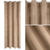 Velour Curtain Velvet Ready Decorative 140x250 MELANIE s priechodkami