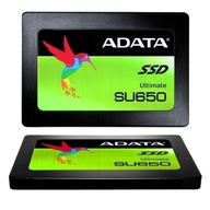 PEVNÝ DISK ADATA SSD 256 GB SATA TLC FAST SU650