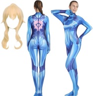 SAMUS ARAN ZERO ANIME COSPLAY KOSTÝM 164/170