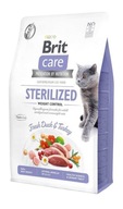 Sterilizovaná kontrola hmotnosti Brit Care Cat 2 kg