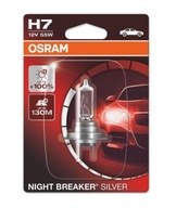 ŽIAROVKA H7 12V 55W PX26D OSRAM NIGHT BREAKER SILVE