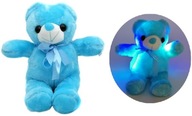 SVIETIACI MEDVEĎ PLYŠOVÝ LED MASKOT 30 CM