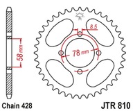 JT ZADNÉ OZUBENÉ KOLO 810 36 SUZUKI GN 125 '82-'00 (-6) (81036JT) (REŤAZ 428)