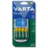 VARTA AA nabíjačka 2600mAh 4 ks. + 12V zástrčka do auta