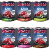 Rocco Classic Mix 6 príchutí PREMIUM 6 x 800g