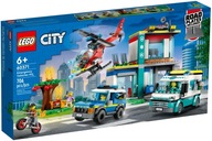 LEGO CITY 60371 NEMOCNIČNÁ STANICA POLICAJNÁ STANICA