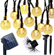 SOLAR GARLAND 5 m GARDEN 50 LED Solárne záhradné svietidlá 5 m