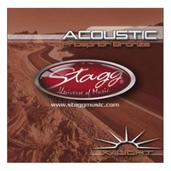 Struny na akustickú gitaru Stagg AC 10-48 PH