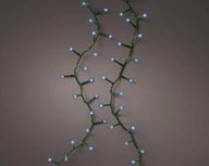 LED svetlá 22,5m 1000L hustá Modrá na vianočný stromček