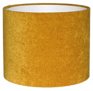Tienidlo stojaceho závesného valcového svietidla 30/25 cm E27 MEDOVÁ-žltá BOUCLE VENOSA