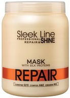 SLEEK LINE REPAIR maska ​​na vlasy S HODVÁBOM 1l