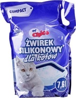 Chico COMPACT silikónové stelivo pre mačky prírodné, 7,6l, jemné