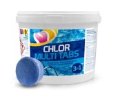 Chlórové multitablety 200 g - 3v1 - 5 kg Gamix