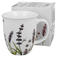 Veľký PORCELÁNOVÝ hrnček LAVENDER darček 650ml