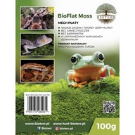 BioFlat Moss Moss obliečky 100g Ornament Dekorácia do terária