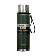 TURISTICKÁ TERMOSKA 750ml 316 OCELOVÝ PREMIUM HRNÍČEK AUTOMATICKÝ VRCHOL