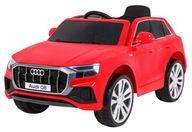 Audi Q8 Batériový zdvihák pre deti Červená + Diaľkové ovládanie + EVA + Free Start