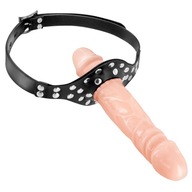 Dvojitý dildo Mouth Gag