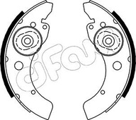 CIFAM 153-053 Súprava brzdových čeľustí