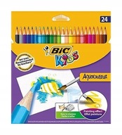 Ceruzkové pastelky BIC Aquacouleurs 24 farieb