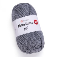 Priadza YarnArt Alpine Alpaca New 150g / 120m farba 1447 šedá