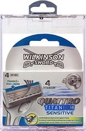 WILKINSON MEČ NÁHRADNÁ HLAVA QUATTRO TITANIUM SENSIT