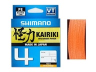 Shimano Kairiki 4 0,10 mm 6,8 kg 150 m Hi-Vis Orange